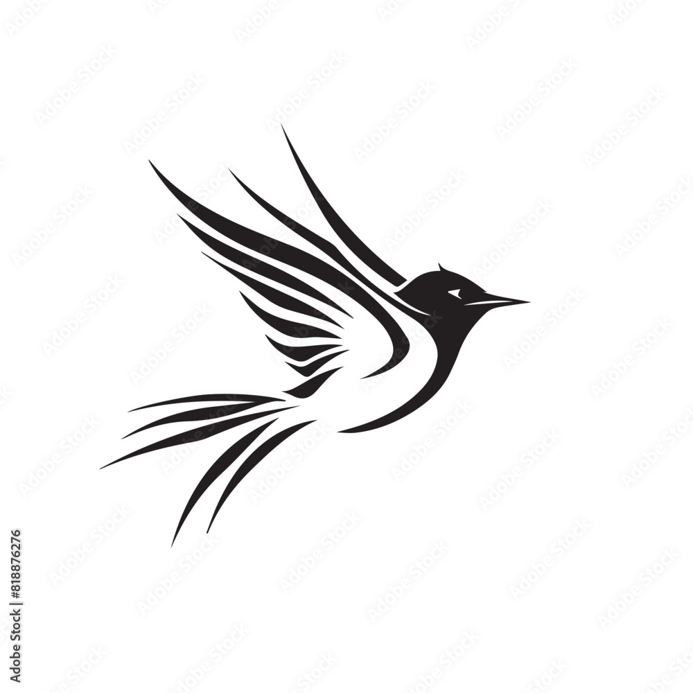 Fototapeta premium Skylark in cartoon, doodle style. Image for t-shirt, web, mobile apps and ui. Isolated 2d vector illustration in logo, icon, sketch style, Eps 10. AI Generative