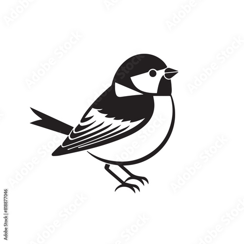 Finch in cartoon, doodle style. Image for t-shirt, web, mobile apps and ui. Isolated 2d vector illustration in logo, icon, sketch style, Eps 10. AI Generative