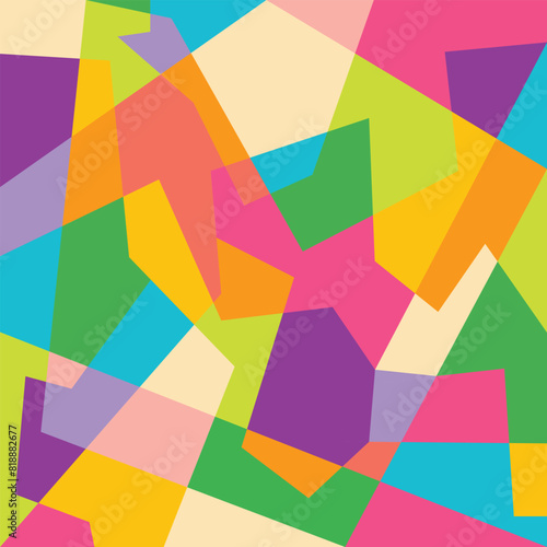 abstract geometric colorful background