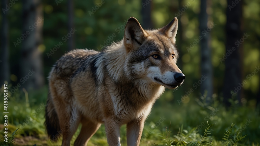 A beautiful Wolf Guardians of the Wilderness Exploring the Realm of Wolves A beautiful Wolf Guardians of the Wilderness Exploring the Realm of Wolves
