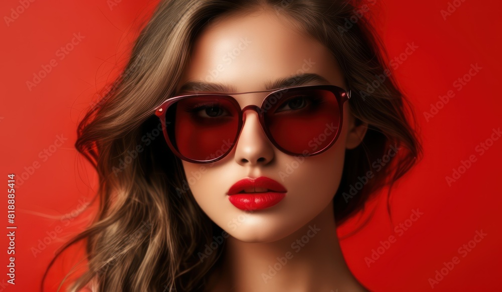 fashion model in sunglasses, beautiful young woman. fashion model in sunglasses, beautiful young woman.
