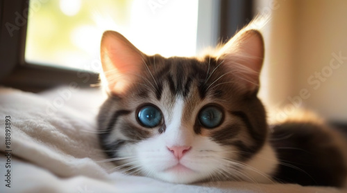lazy kitten