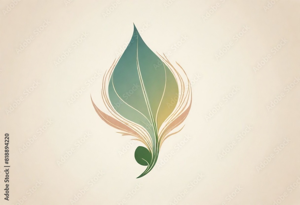 modernist-style-Craft-a-logo-featuring-a-leaf-emer (7)