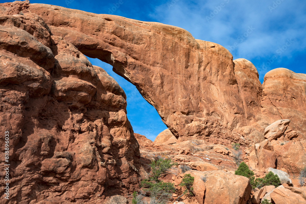 Beautiful rock Arch in the Arches National park