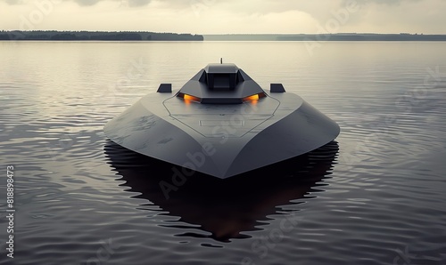 Maritime surface military drone