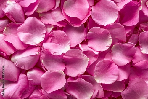 Close-up of delicate pink rose petals with soft lighting - romance  beauty  floral design