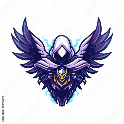 Guardian Angel Mascot Logo