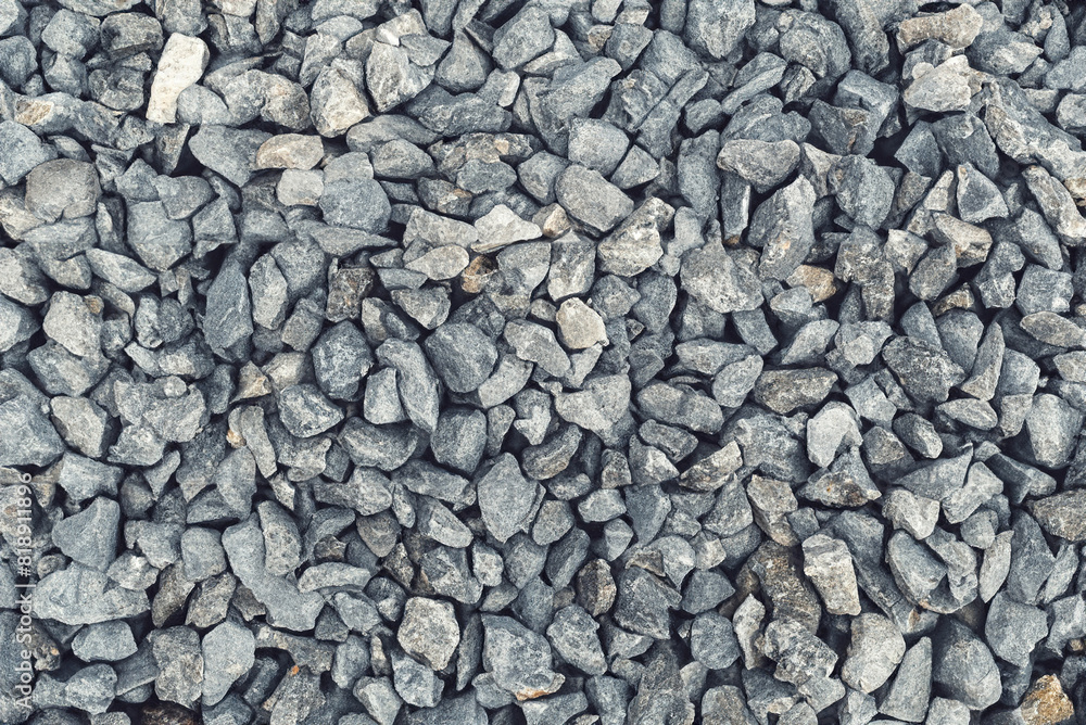 Bluestone Gravel Texture, Landscaping Background Bluestone Gravel Texture, Landscaping Background