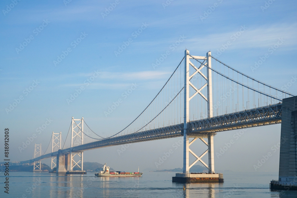 Naklejka premium 瀬戸大橋