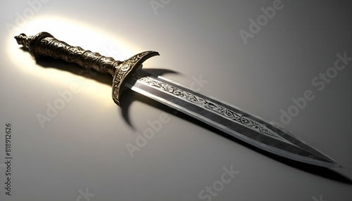 A dagger of hope its gleaming blade a beacon of l upscaled_3