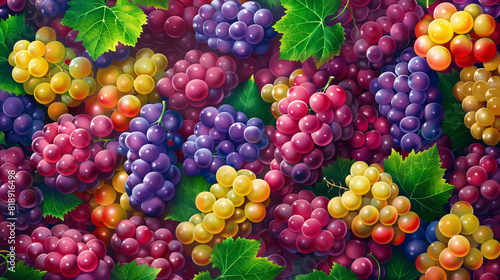 Wallpaper Mural Grape Purple Elegance Background Torontodigital.ca