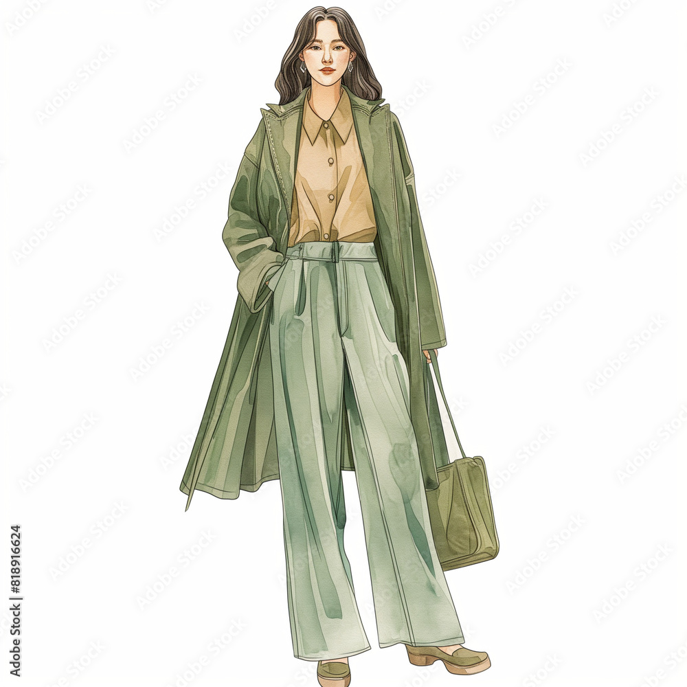 fashion model with bag fashion model with bag