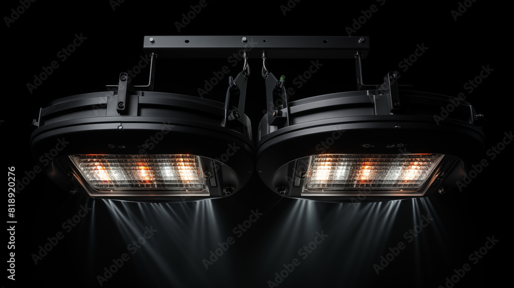 Naklejka premium Heavy-Duty Industrial LED Fixtures