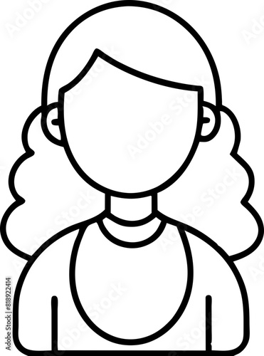 avatar icon outline