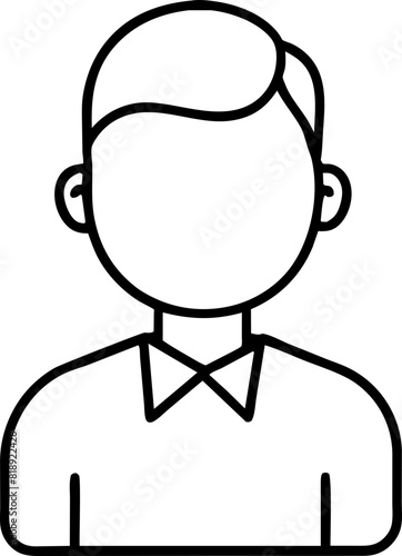 avatar icon outline