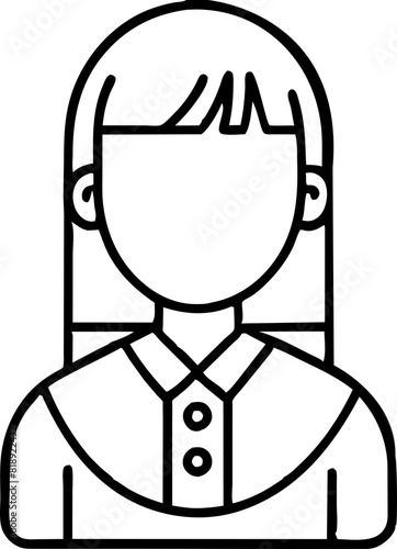 avatar icon outline