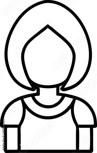 avatar icon outline