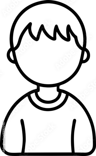 avatar icon outline