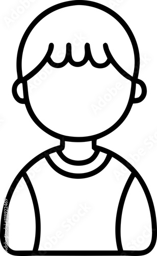 avatar icon outline