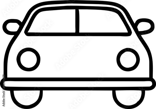 car icon outline