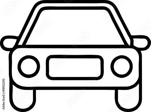 car icon outline