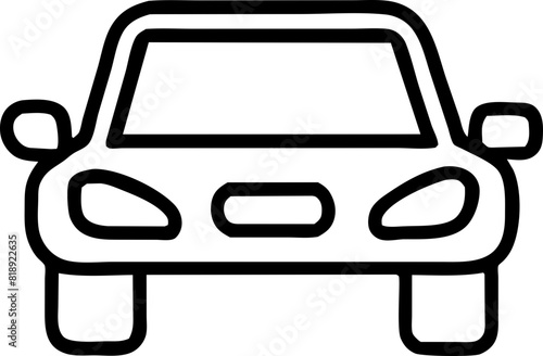 car icon outline