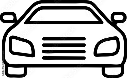 car icon outline