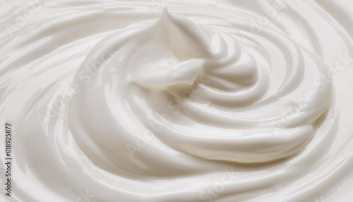 creamy yoghurt background texture cream liquid backdrop generative ai