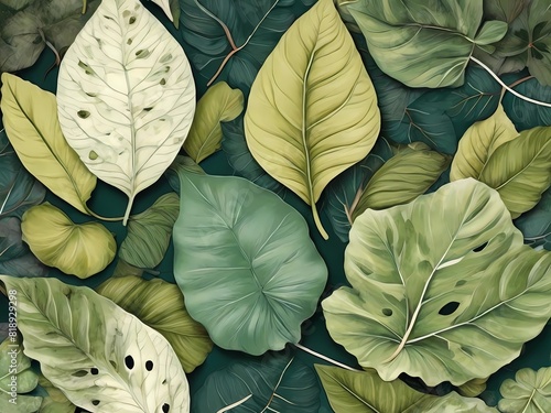 various leaf shapes