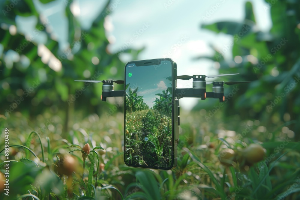 Smart farming drone technology for water monitoring in vegetable ...