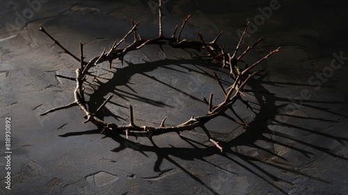 A Crown of Thorns in Shadow photo