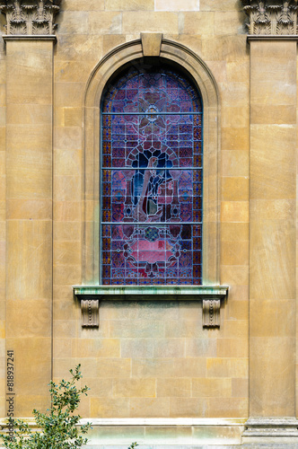 window of the church