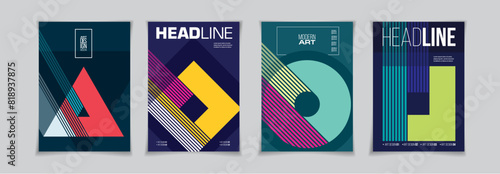 retro vintage 70s style stripes background poster lines. shapes vector design graphic 1970s retro background. abstract stylish 70s era line frame illustration 