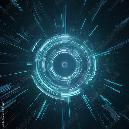 Wallpaper Mural fractal burst background Torontodigital.ca