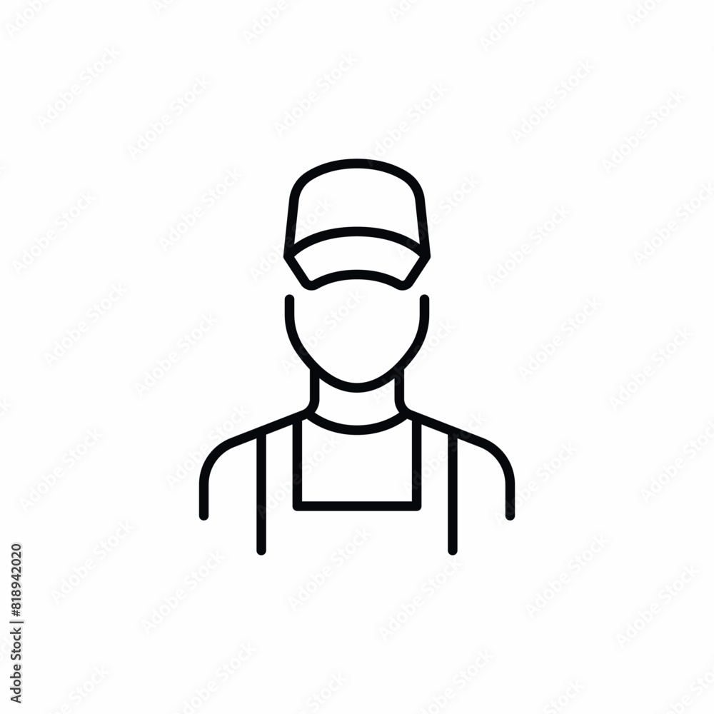 mechanic service waiter job icon mechanic service waiter job icon