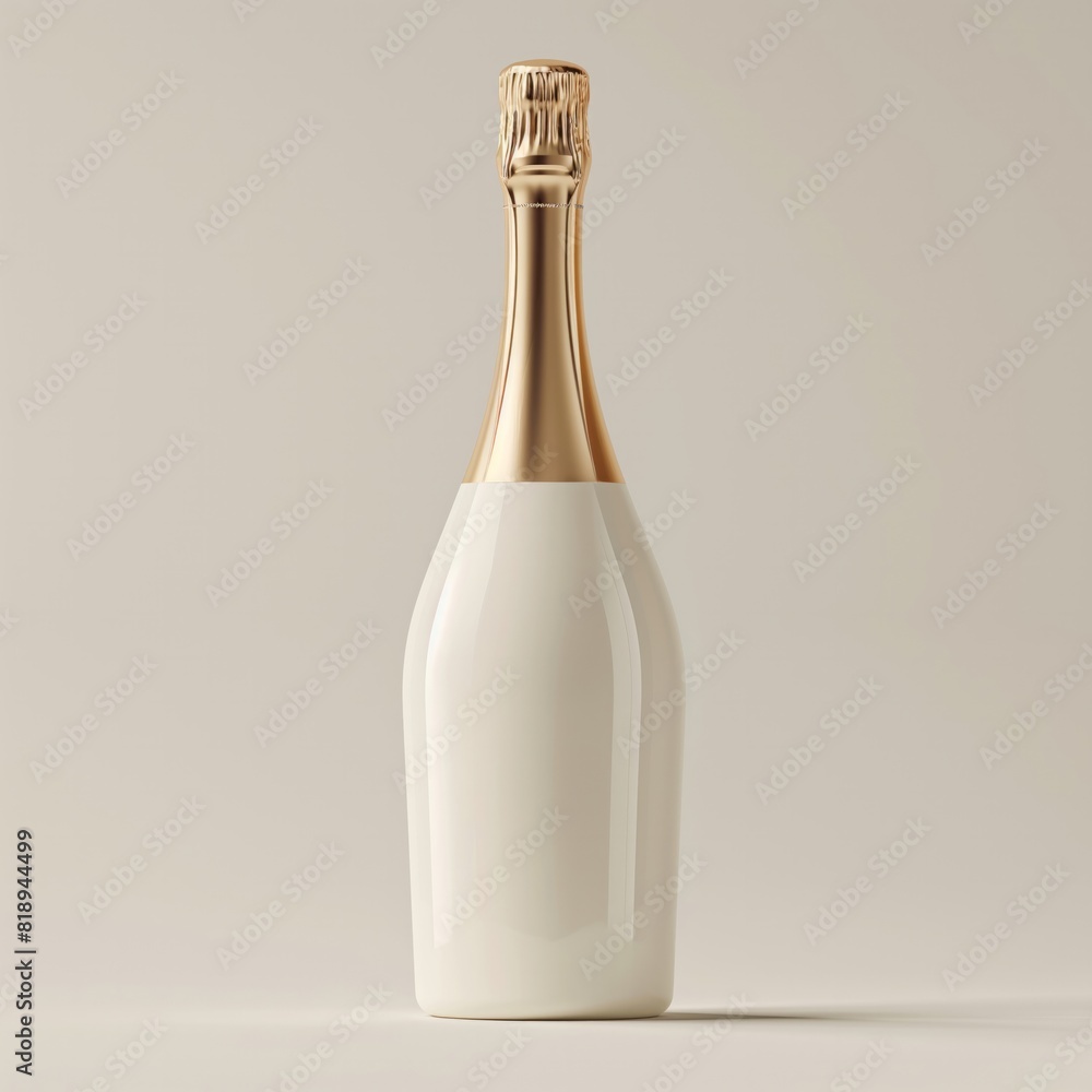 a champagne bottle