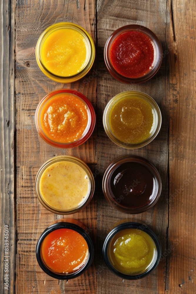 vegetable puree top view. Selective focus vegetable puree top view. Selective focus