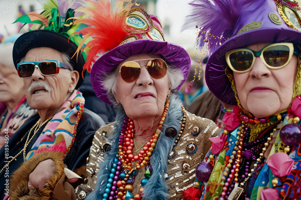 Mardi gras parade in new orleans. Mardi gras parade in new orleans.
