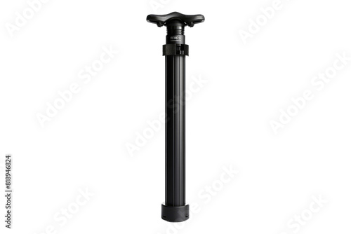 Bicycle air pump isolated on transparent background