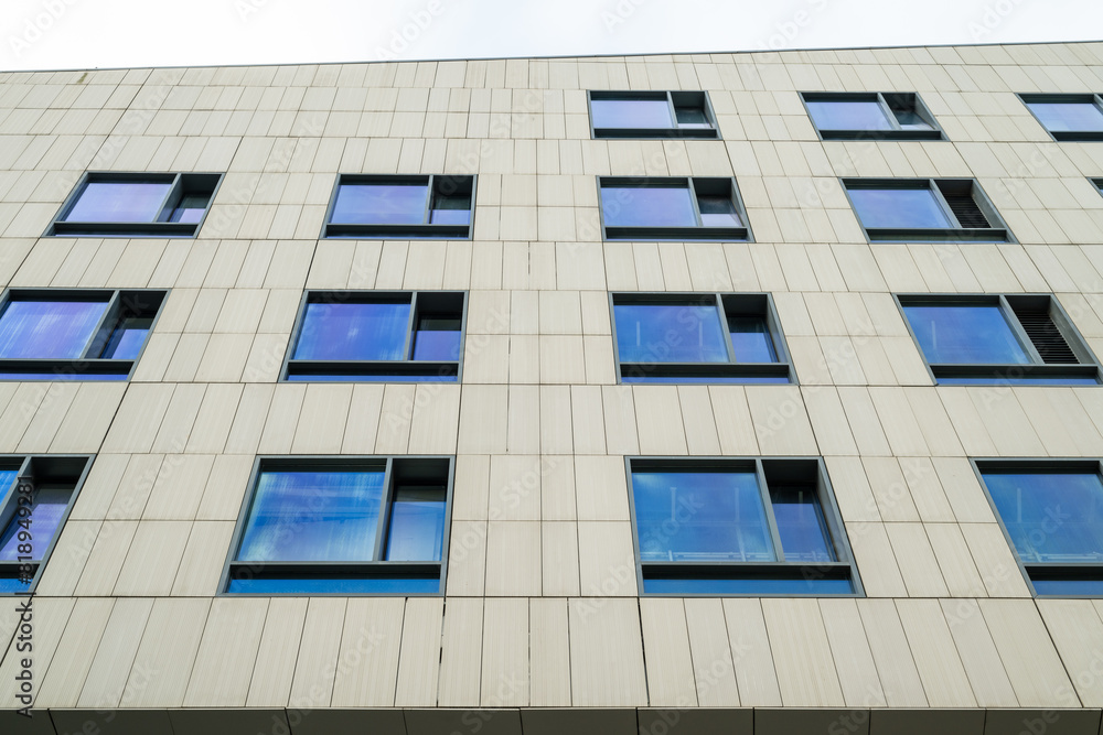 modern office building with windows modern office building with windows