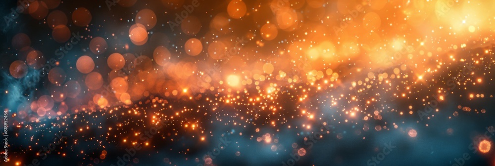 Blurred lights create an abstract and dynamic visual effect Blurred lights create an abstract and dynamic visual effect