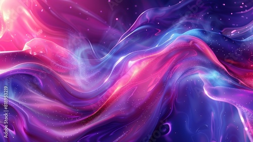 Abstract Backgrounds Fluid Motion  3D copy space background with fluid abstract motion