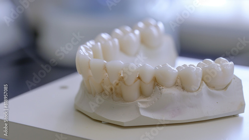 歯の模型 歯科用器具