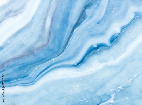Liquid marble light blue wallpaper to use as background