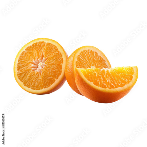 orange isolated on transparent png