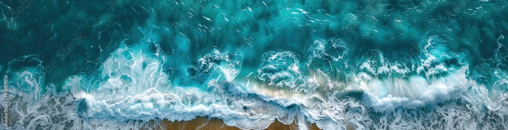 Bold Summer Sea Patterns. With Copy Space, Abstract Background Bold Summer Sea Patterns. With Copy Space, Abstract Background