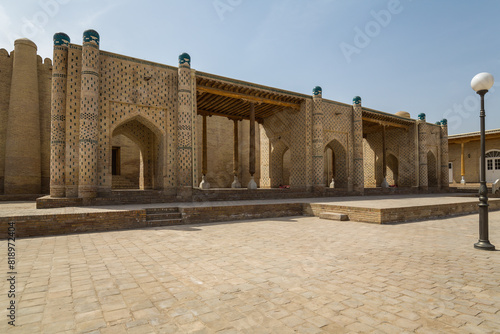 Nurullabai Palace in Khiva, Uzbekistan photo