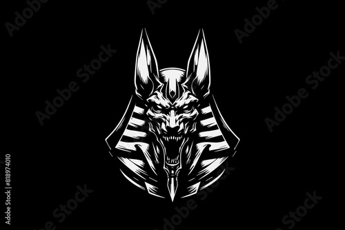 Anubis mythical creature vector design