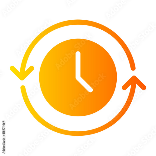 efficiency gradient icon