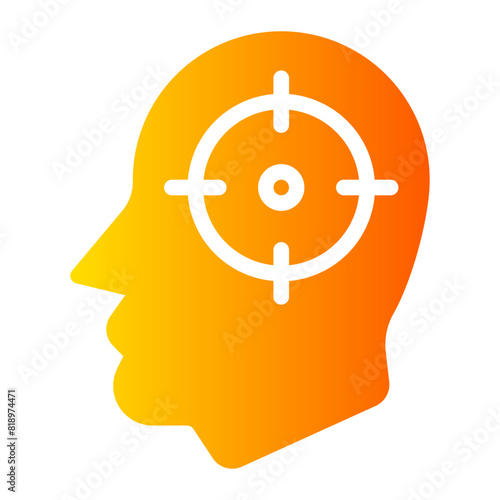 focus gradient icon